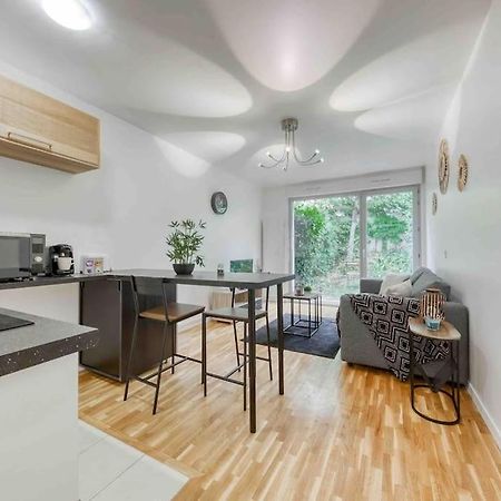 Appartement Moderne, Metro 7, Parking Et Jardin Villejuif Esterno foto