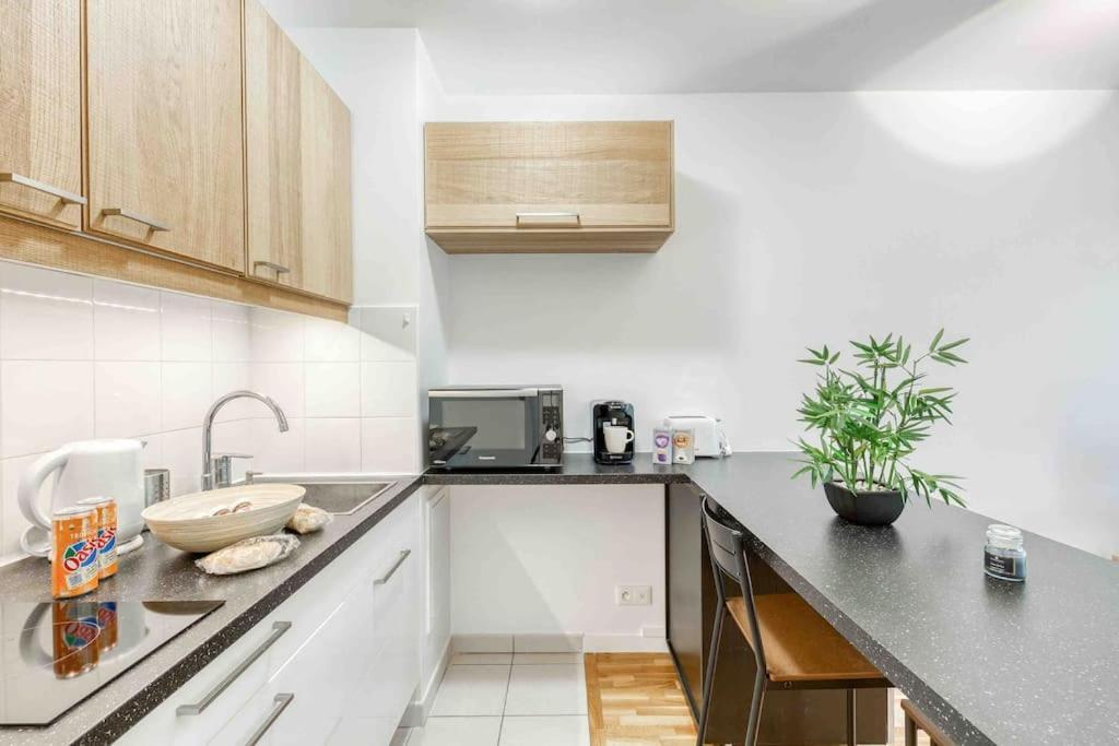 Appartement Moderne, Metro 7, Parking Et Jardin Villejuif Esterno foto