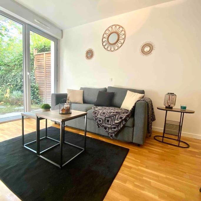 Appartement Moderne, Metro 7, Parking Et Jardin Villejuif Esterno foto