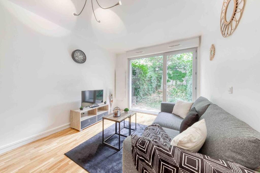 Appartement Moderne, Metro 7, Parking Et Jardin Villejuif Esterno foto
